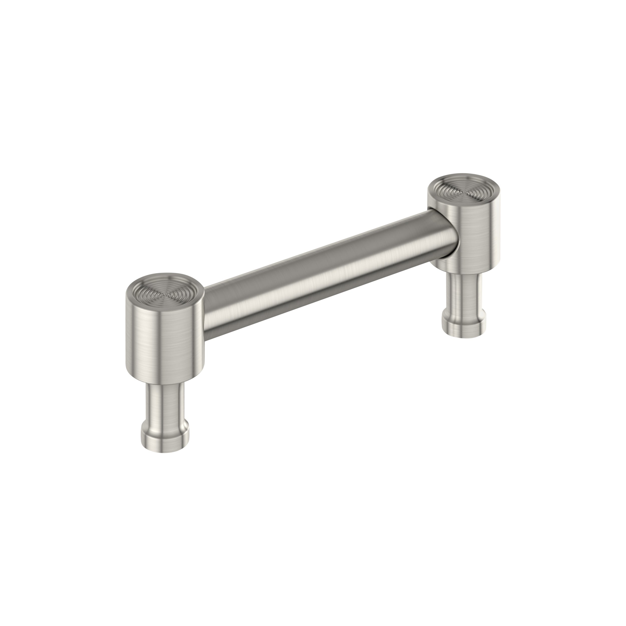 Dupont Circle 3-3/4 inch (96mm) Center-to-Center Satin Nickel Cabinet Pull