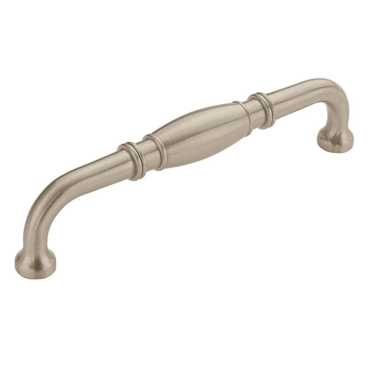 Granby 65/16 inch (160mm) CentertoCenter Satin Nickel Cabinet Pull