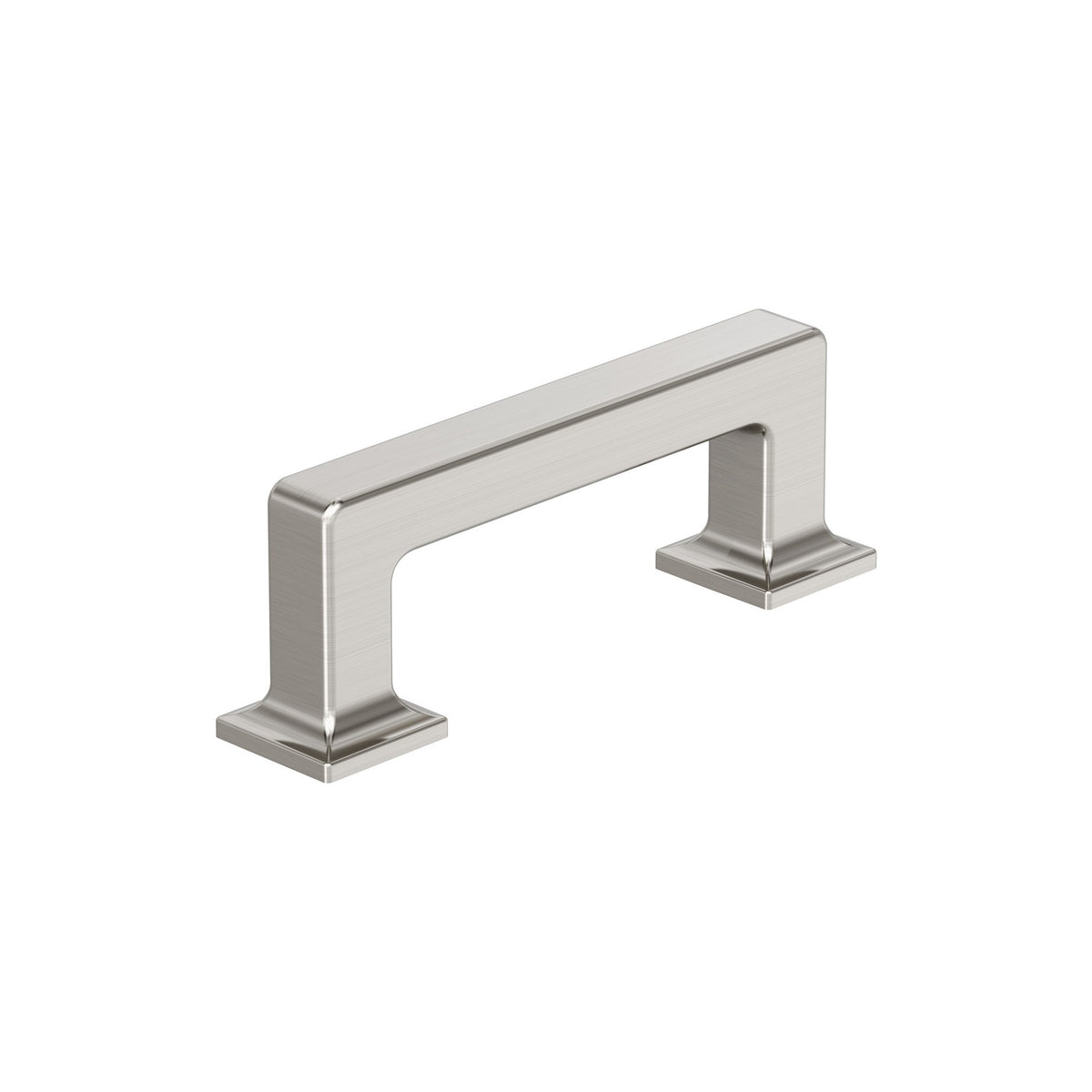 Lintel 3 inch (76mm) CentertoCenter Satin Nickel Cabinet Pull