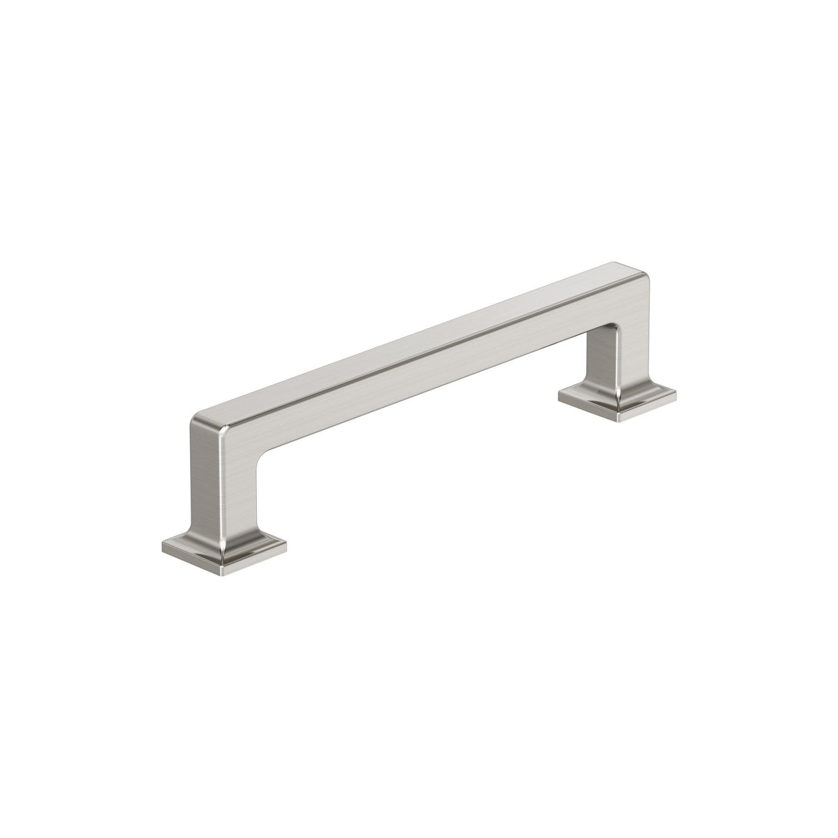 Lintel 51/16 inch (128mm) CentertoCenter Satin Nickel Cabinet Pull