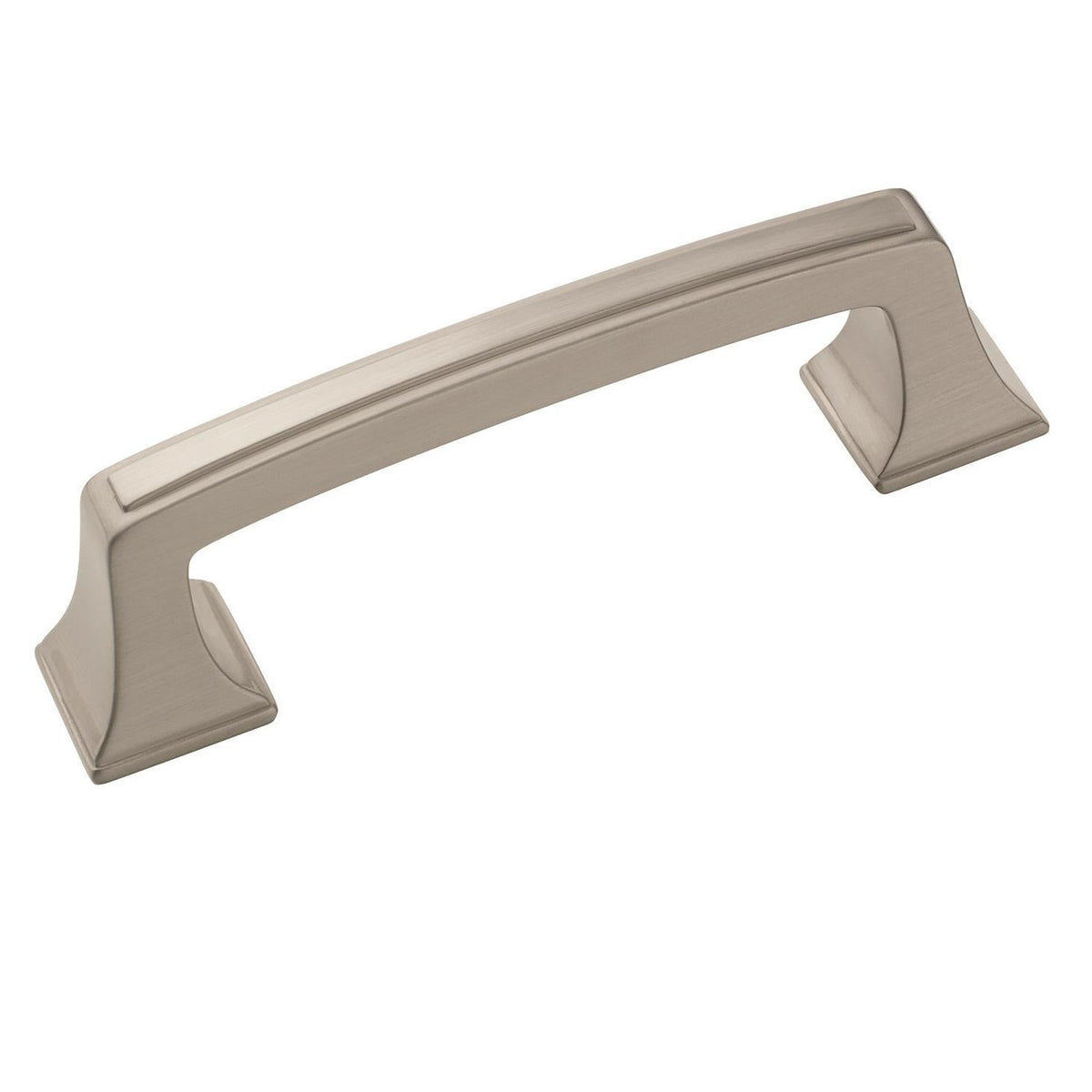Mulholland 3 inch (76mm) CentertoCenter Satin Nickel Cabinet Pull