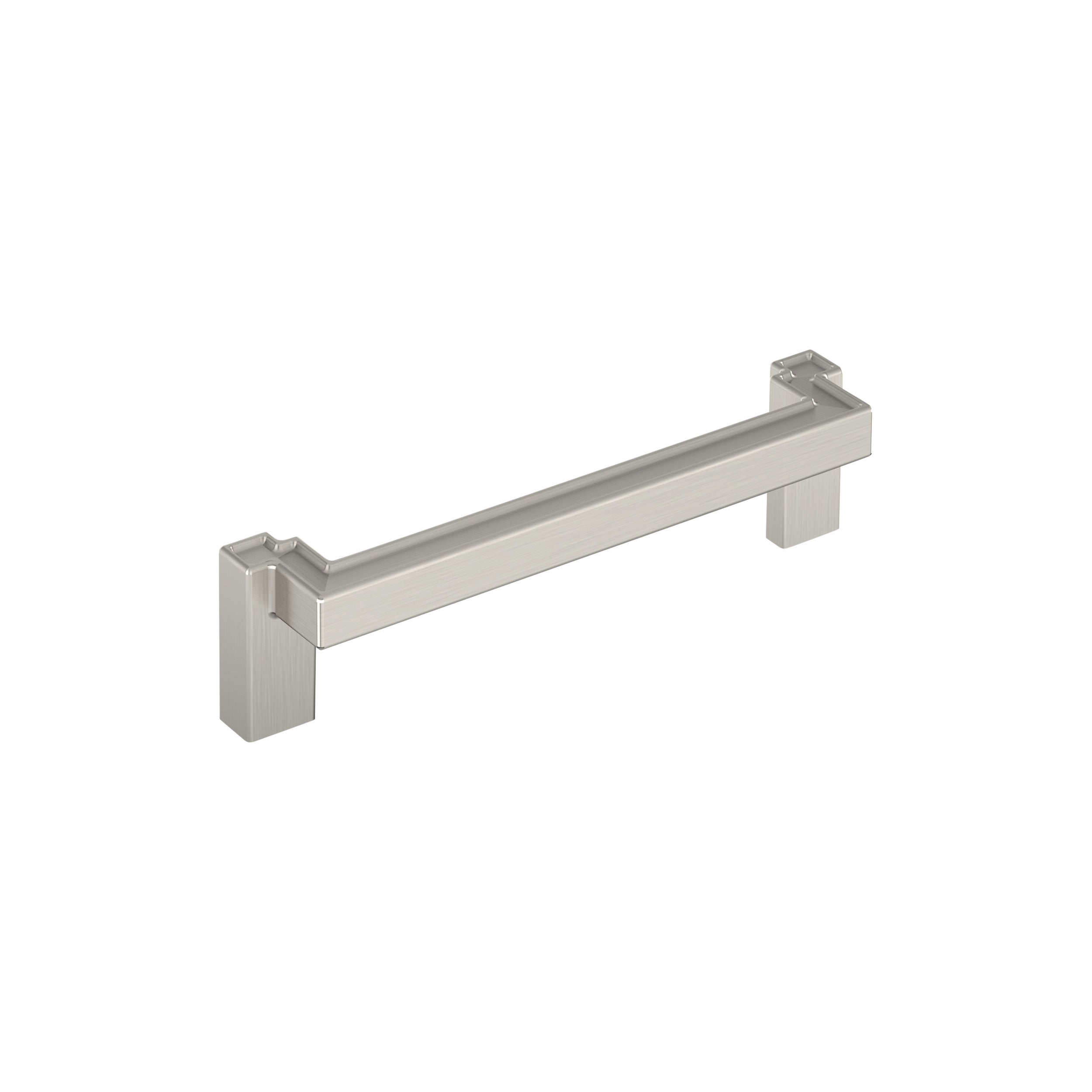 Rockhurst 5-1/16 inch (128mm) Center-to-Center Satin Nickel Cabinet Pull