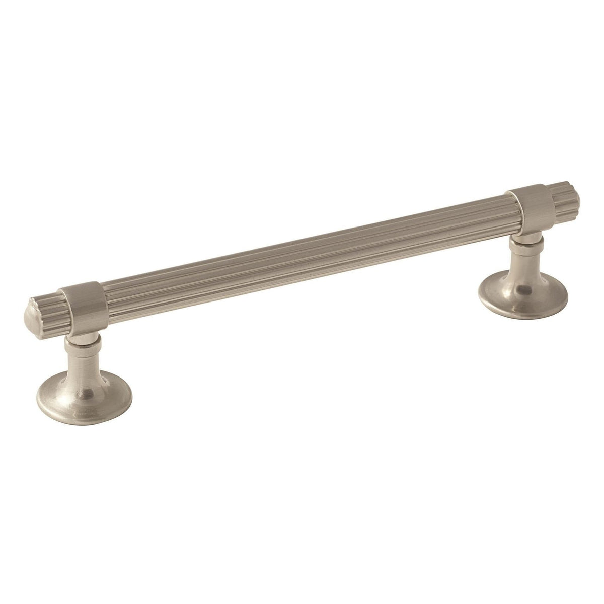 Sea Grass 51/16 inch (128mm) CentertoCenter Satin Nickel Cabinet Pull