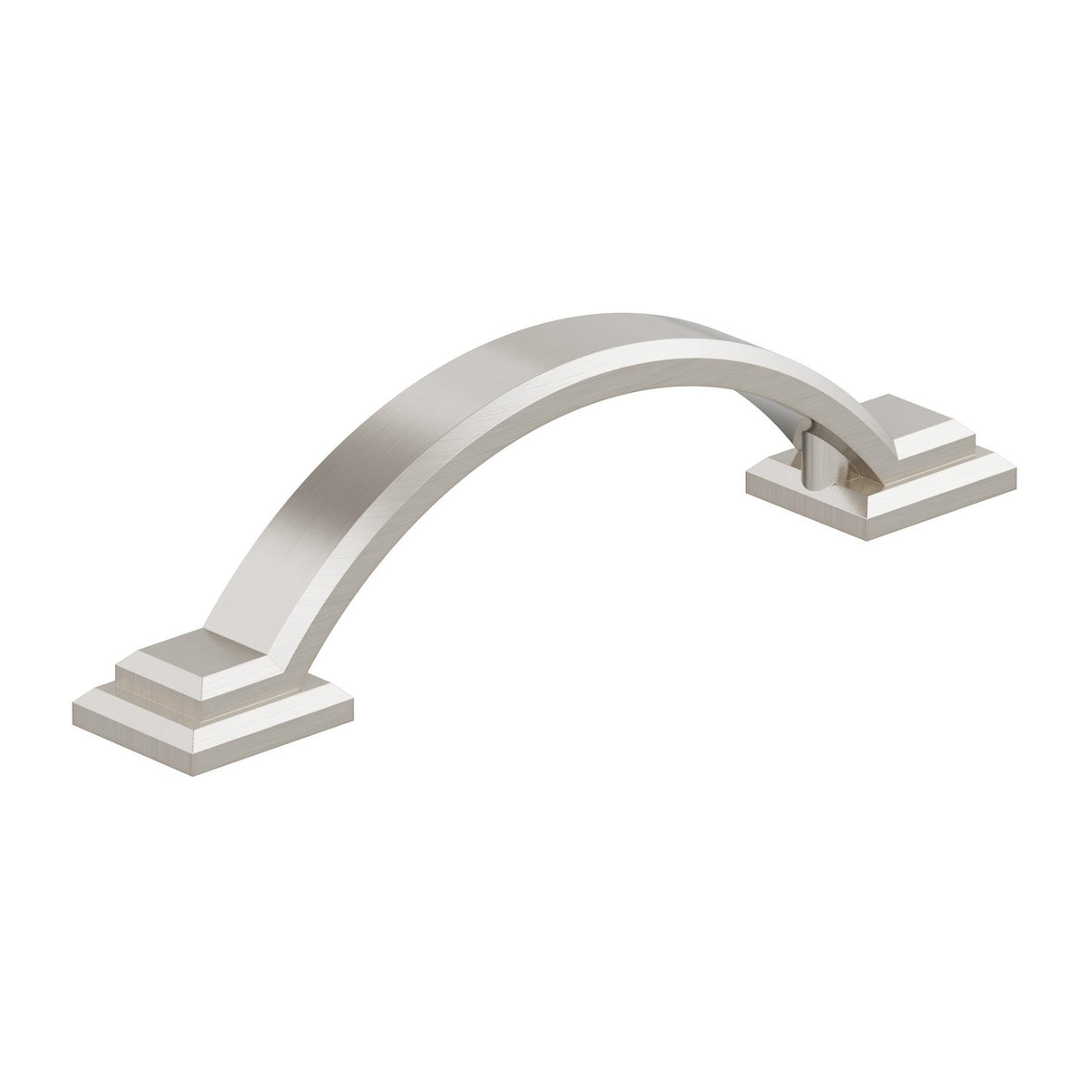 Sheffield 3 inch (76mm) CentertoCenter Satin Nickel Cabinet Pull