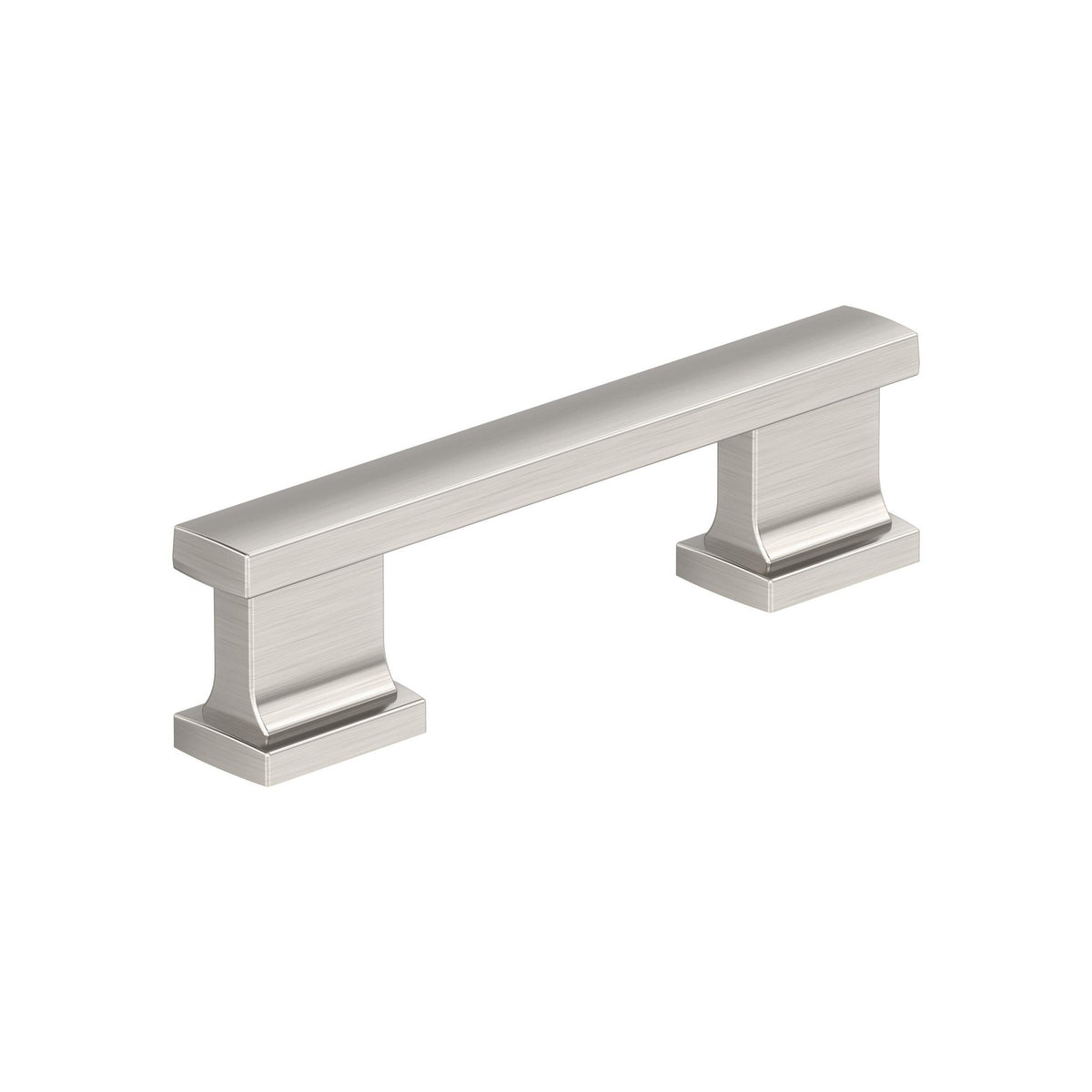 Triomphe 3 inch (76mm) CentertoCenter Satin Nickel Cabinet Pull