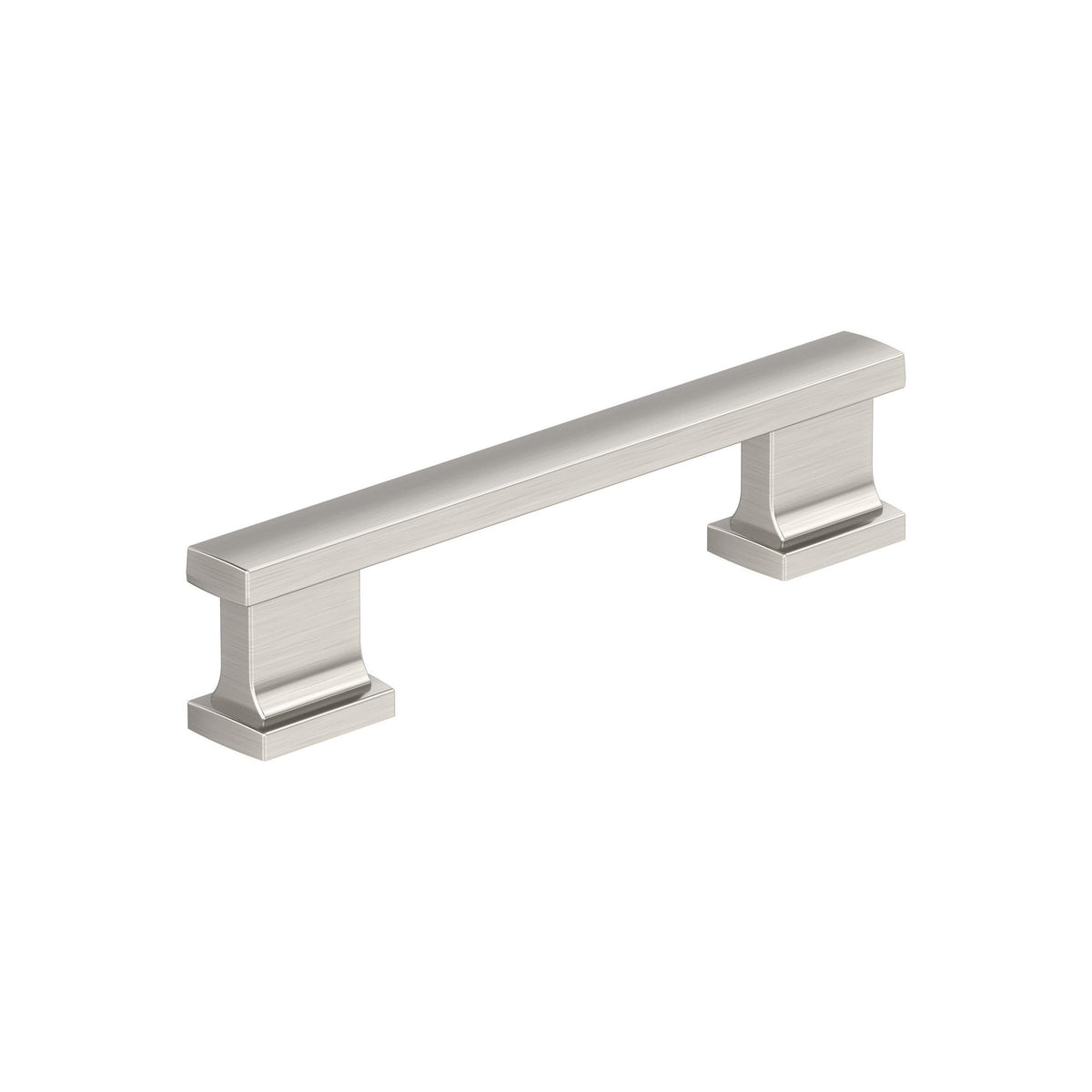 Triomphe 33/4 inch (96mm) CentertoCenter Satin Nickel Cabinet Pull