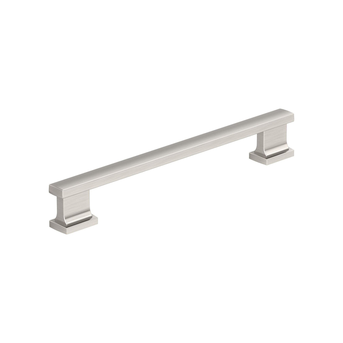 Triomphe 65/16 inch (160mm) CentertoCenter Satin Nickel Cabinet Pull