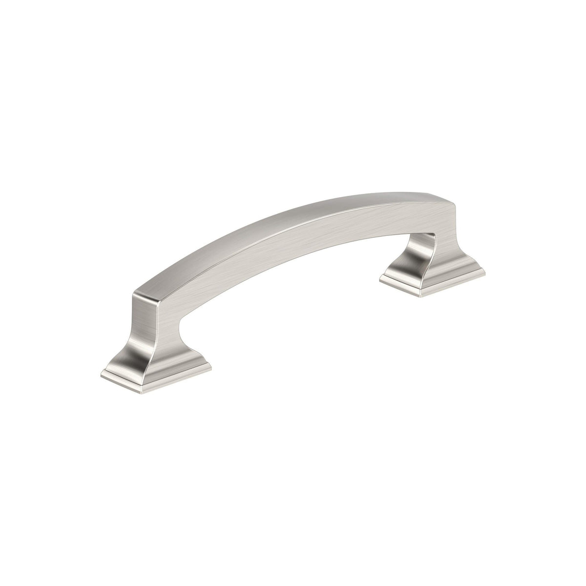 Incisive 33/4 inch (96mm) CentertoCenter Satin Nickel Cabinet Pull