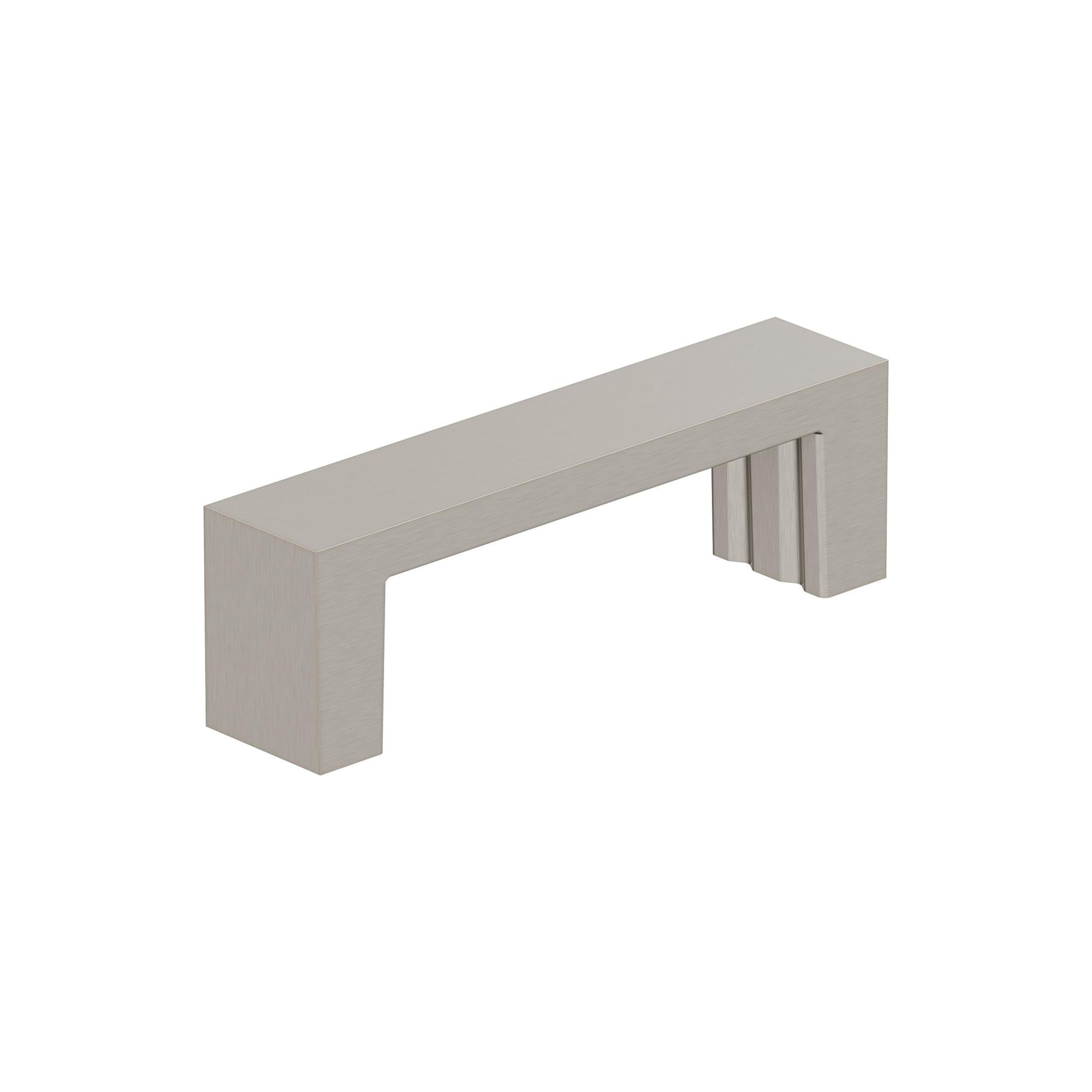 Augment 3 inch (76mm) CentertoCenter Satin Nickel Cabinet Pull