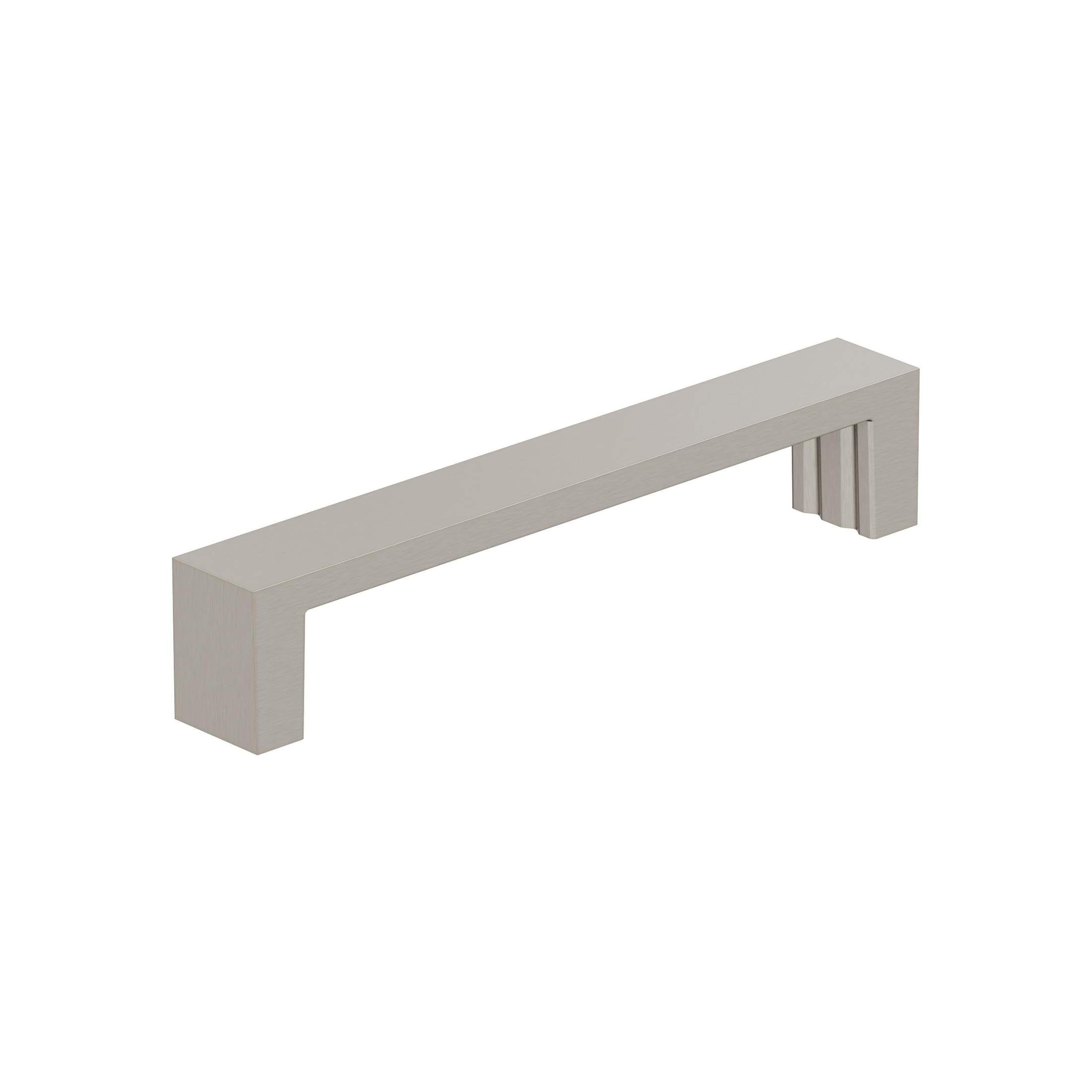 Augment 51/16 inch (128mm) CentertoCenter Satin Nickel Cabinet Pull