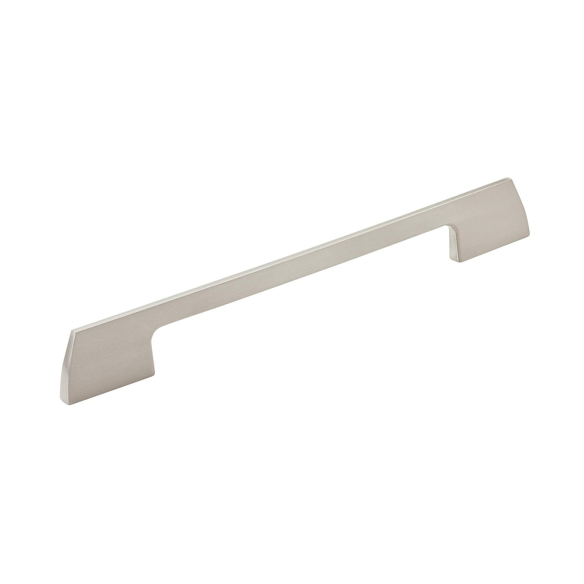 Angle 79/16 inch (192mm) CentertoCenter Satin Nickel Cabinet Pull