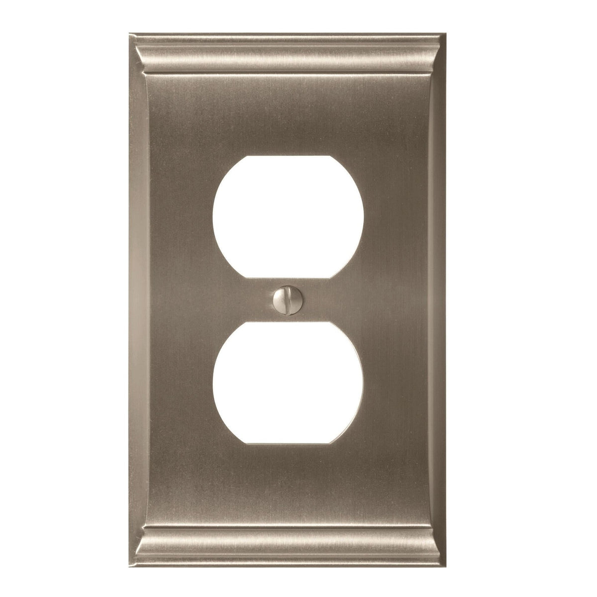 Candler 1 Gang Satin Nickel Wall Plate