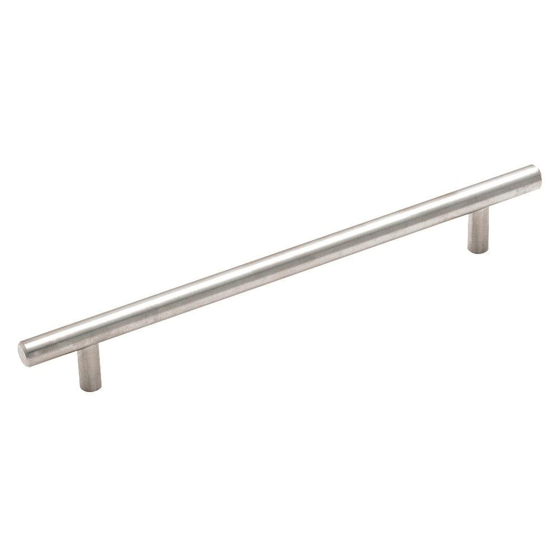 Bar Pulls 79/16 inch (192mm) CentertoCenter Sterling Nickel Cabinet Pull