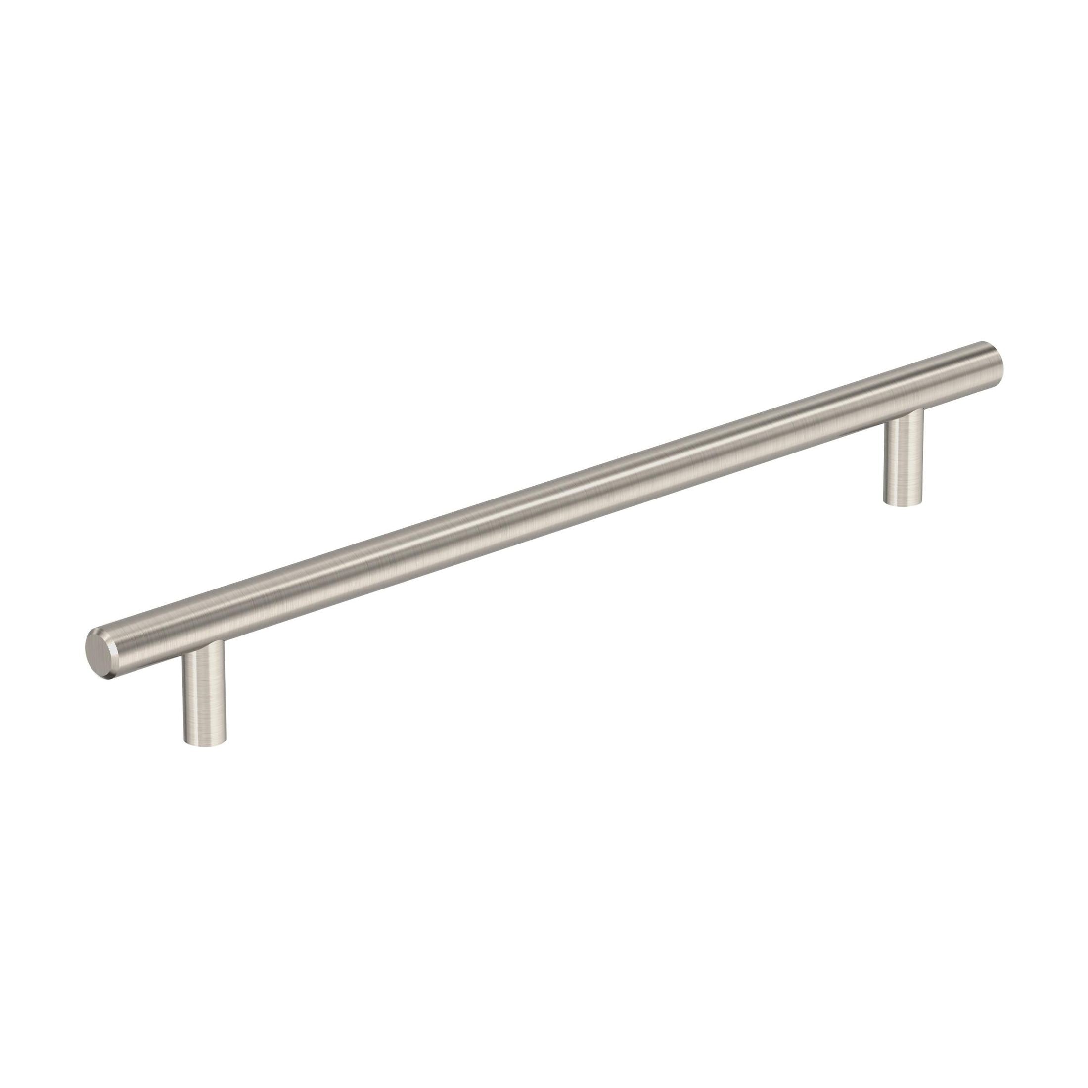 Bar Pulls 813/16 inch (224mm) CentertoCenter Sterling Nickel Cabinet Pull