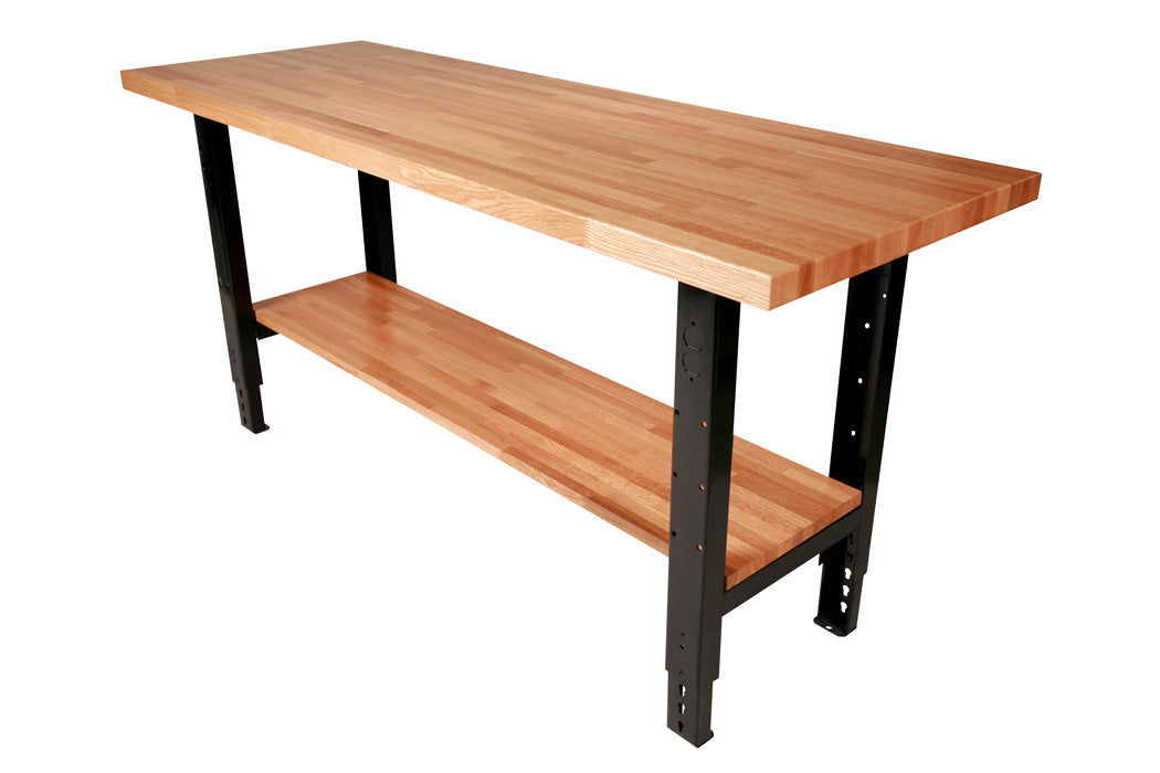 Bally Block Solid Wood Industrial Workbench Tops