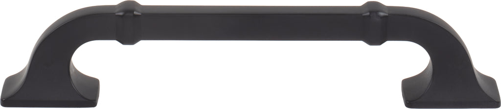 Top Knobs Califon Series 5-1/16"(128mm) CC Pull, Flat Black