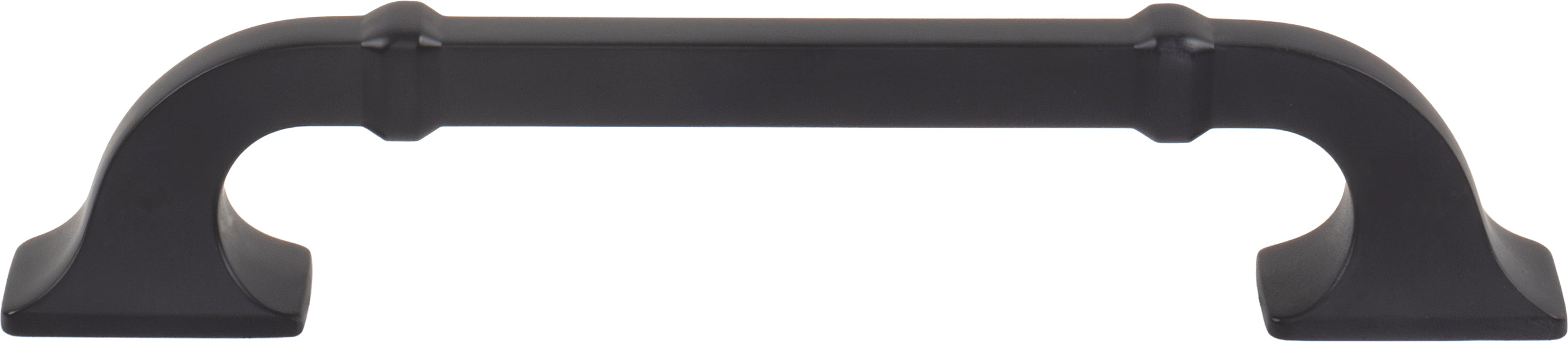 Top Knobs Califon Series 5-1/16"(128mm) CC Pull, Flat Black