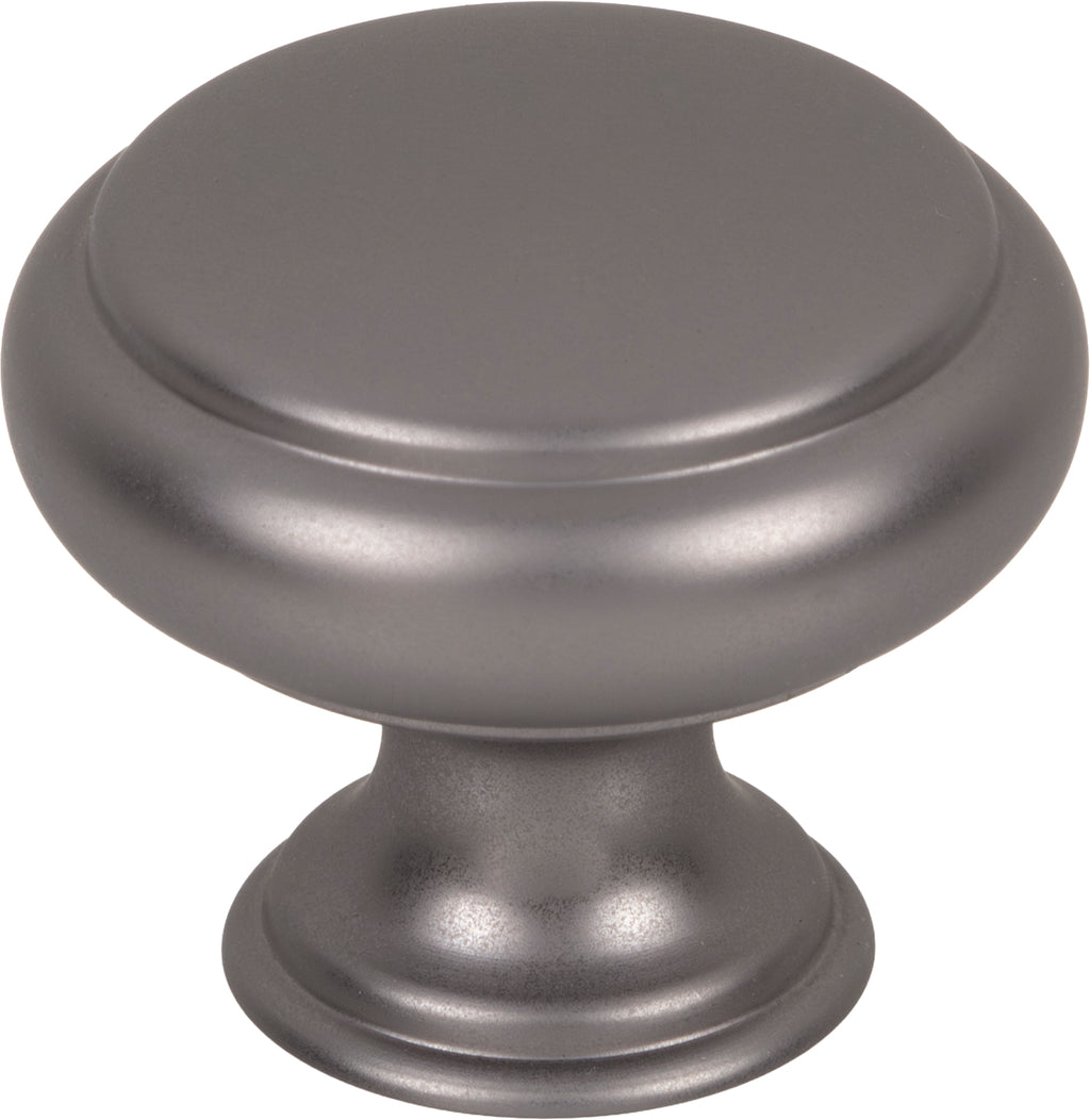 Top Knobs Bayridge Series 1-1/4"L Knob, Ash Gray