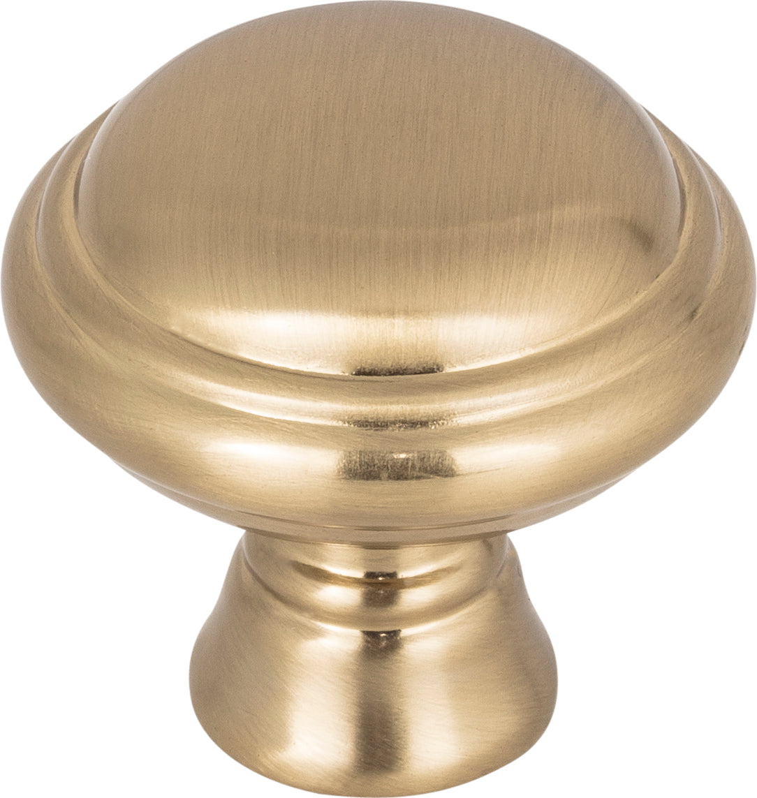 Top Knobs Henderson Series 1-1/4"L Knob, Honey Bronze