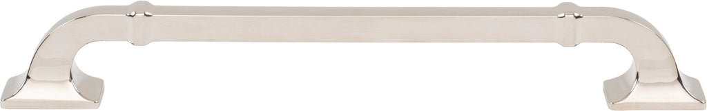 Top Knobs Califon Series 7-9/16"(192mm) CC Pull, Polished Nickel