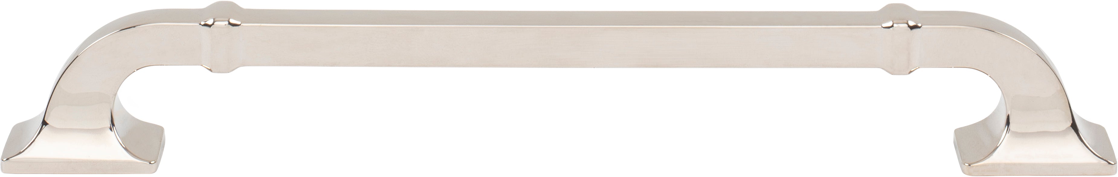 Top Knobs Califon Series 7-9/16"(192mm) CC Pull, Polished Nickel