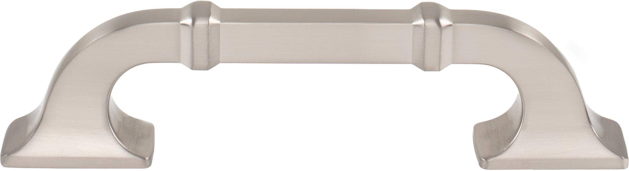 Top Knobs Califon Series 3-3/4"(95mm) CC Pull, Brushed Satin Nickel
