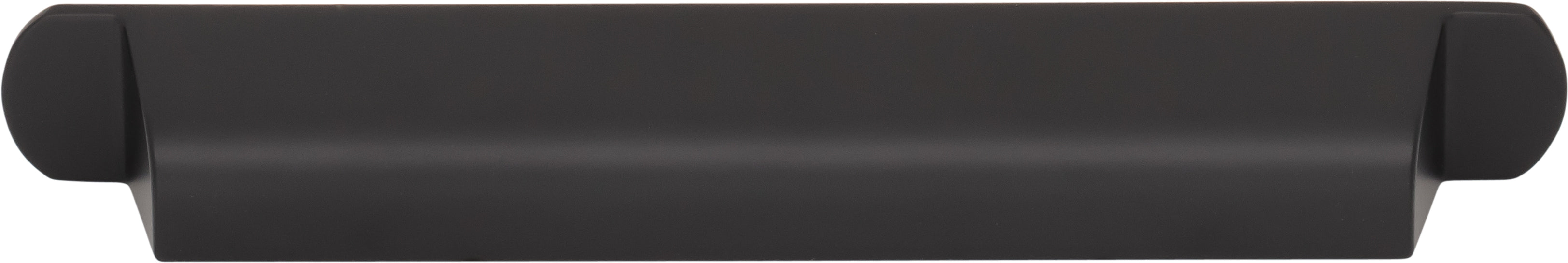 Top Knobs Cressing Series 6-5/16"(160mm) CC Cup Pull, Flat Black