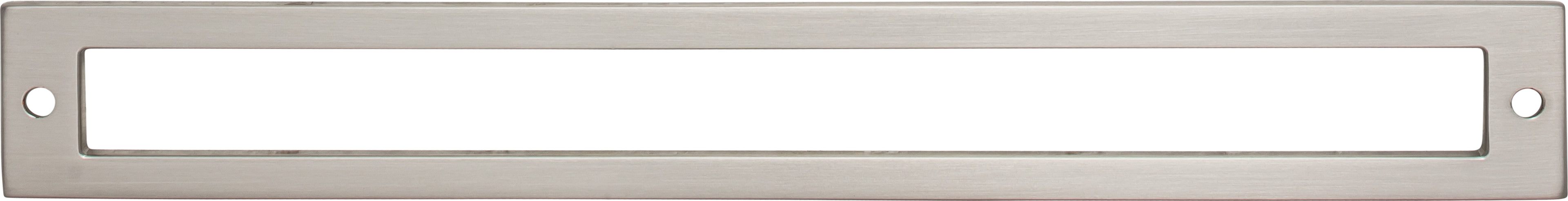 Top Knobs Hollin Series 8-13/16"(223mm) CC Backplate, Brushed Satin Nickel