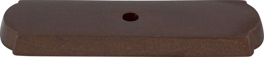 Top Knobs Aspen Backplates Series 2-1/2"L Rectangle, Mahogany Bronze