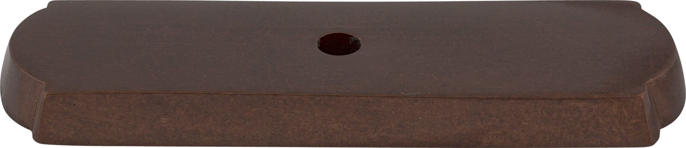 Top Knobs Aspen Backplates Series 2-1/2"L Rectangle, Mahogany Bronze