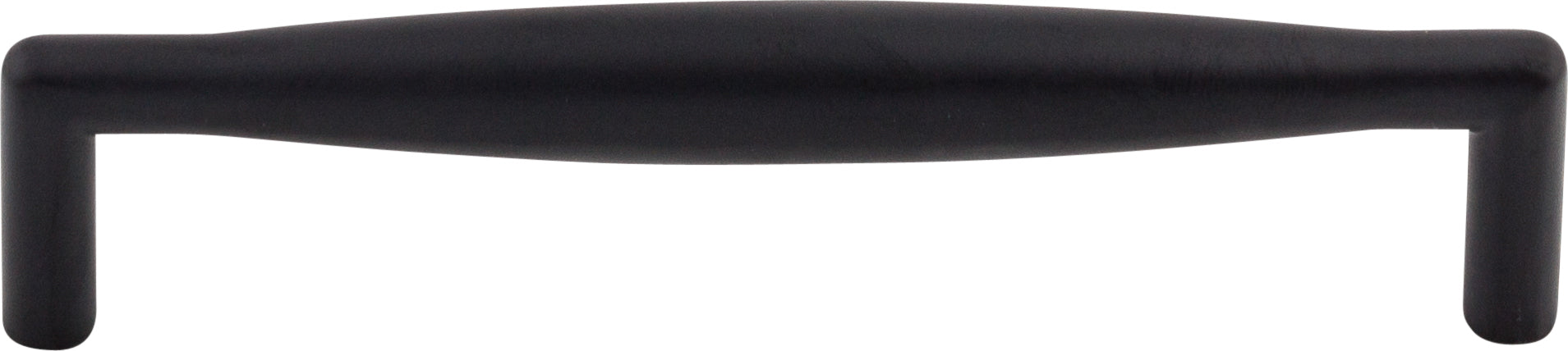 Top Knobs Flute Series 5-1/16"(128mm) CC Pull, Flat Black