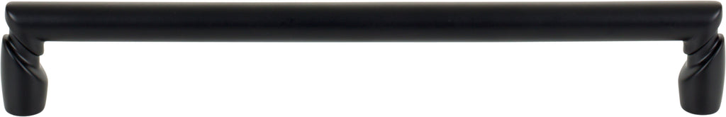 Top Knobs Florham Series 7-9/16"(192mm) CC Pull, Flat Black