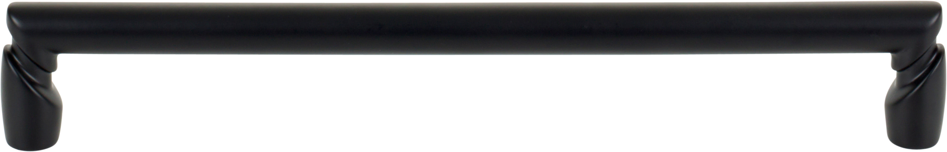 Top Knobs Florham Series 7-9/16"(192mm) CC Pull, Flat Black