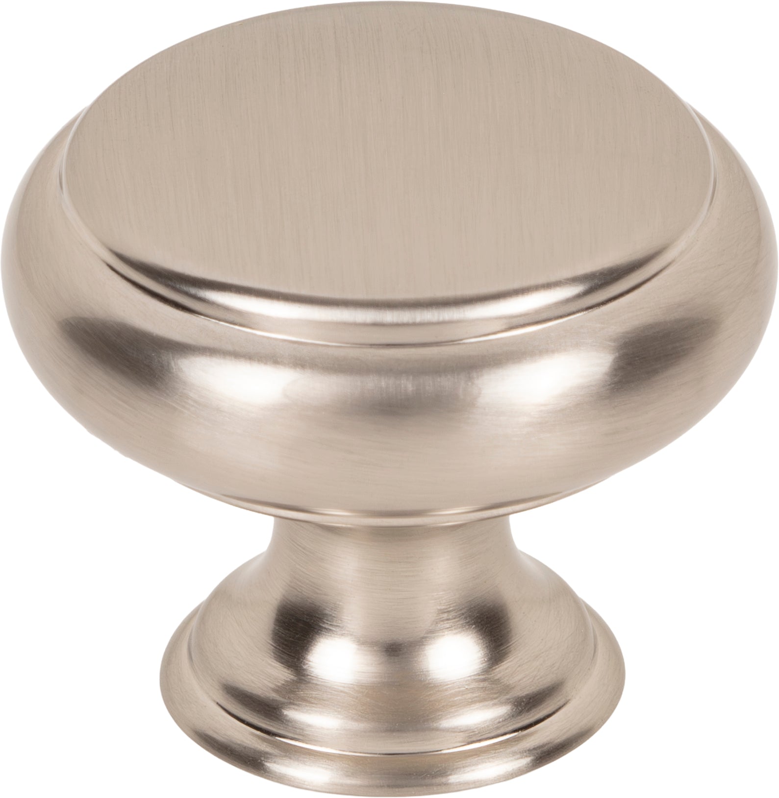 Top Knobs Bayridge Series 1-1/4"L Knob, Brushed Satin Nickel