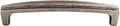 Top Knobs Channel Series 6-5/16"(160mm) CC Pull, Cast Iron