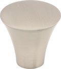 Top Knobs Shrewsbury Series 1-1/8"L Knob, Brushed Satin Nickel