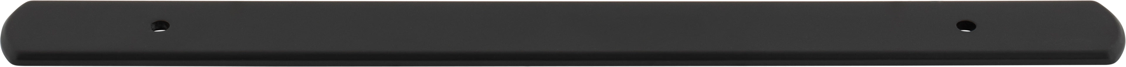Top Knobs Wescott Series 7-9/16"(192mm) CC Backplate, Flat Black