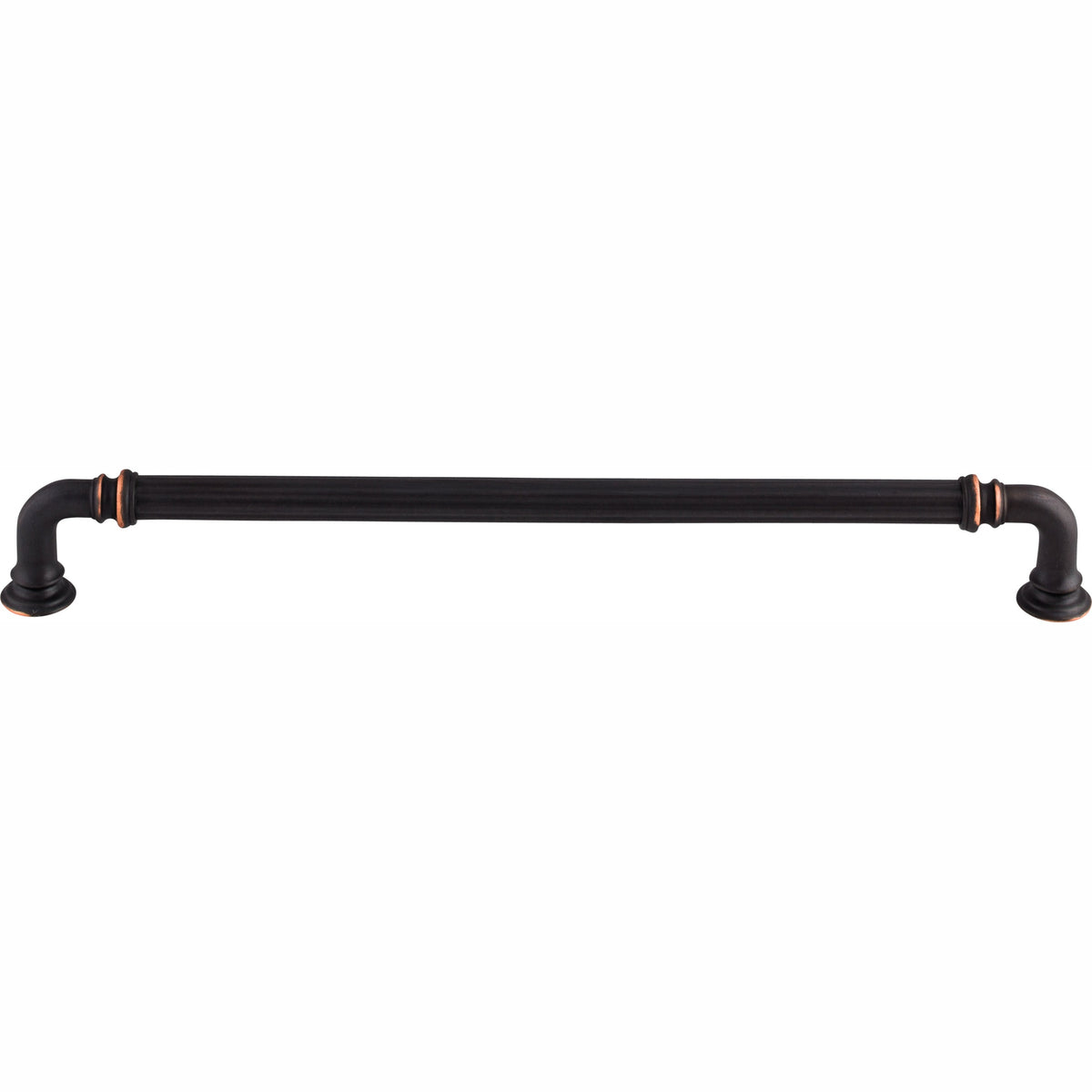Top Knobs Reeded Series 9"(229mm) CC Pull, Umbrio