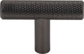 Top Knobs Prestwick Series 2"L T-Knob, Ash Gray