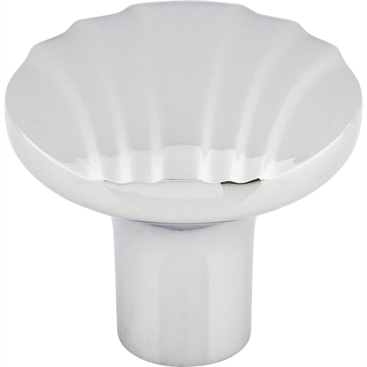 Top Knobs Victoria Falls Series 1-1/4"L Knob, Polished Chrome