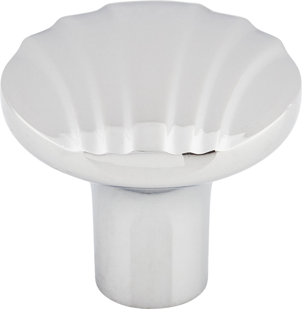 Top Knobs Victoria Falls Series 1-1/4"L Knob, Polished Chrome