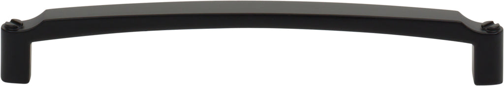 Top Knobs Haddonfield Series 6-5/16"(160mm) CC Pull, Flat Black