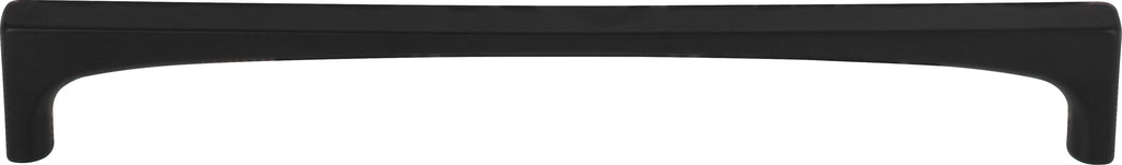 Top Knobs Riverside Series 7-9/16"(192mm) CC Pull, Flat Black