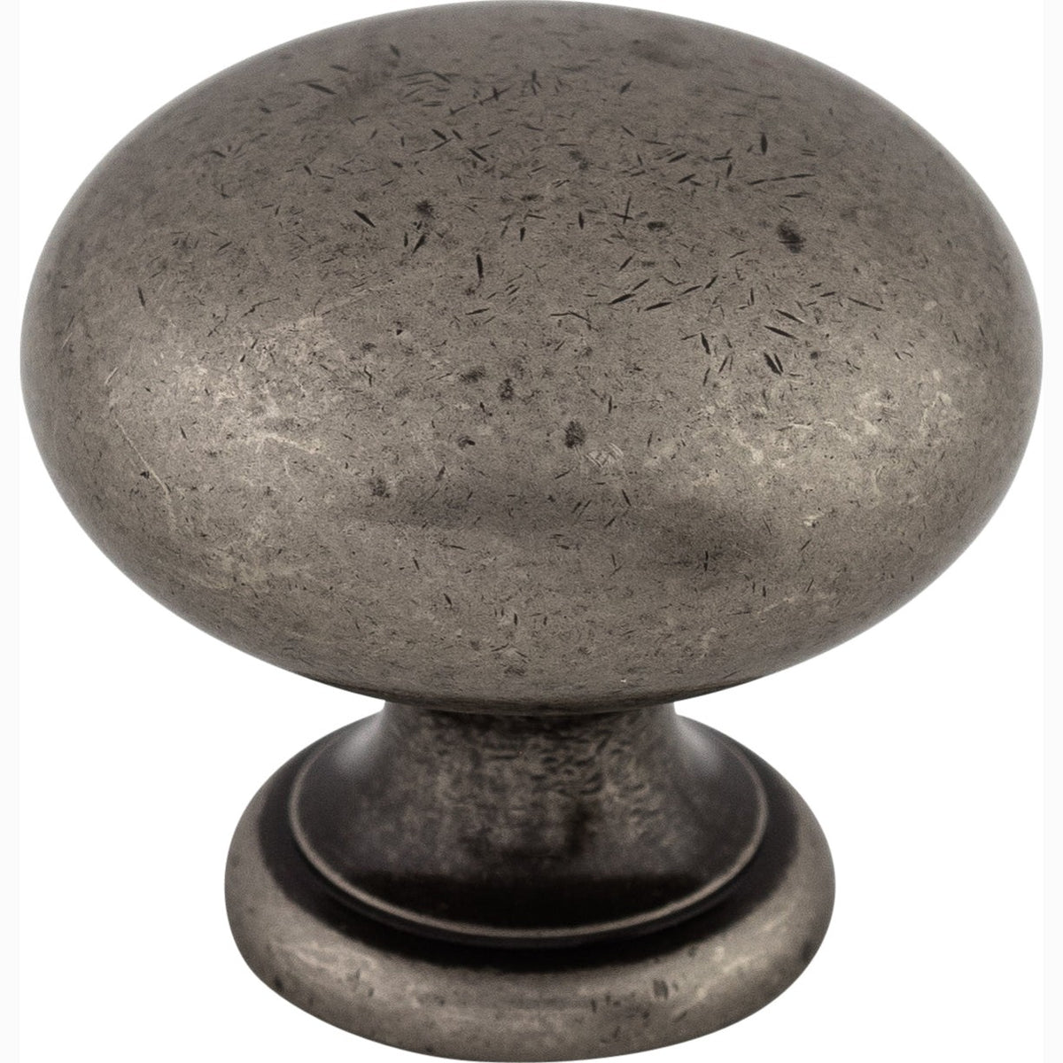 Top Knobs Mushroom Series 1-1/4"L Knob, Pewter Antique