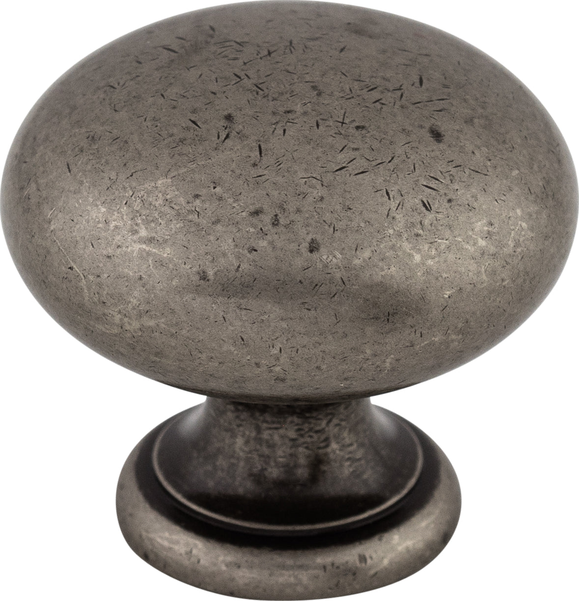 Top Knobs Mushroom Series 1-1/4"L Knob, Pewter Antique