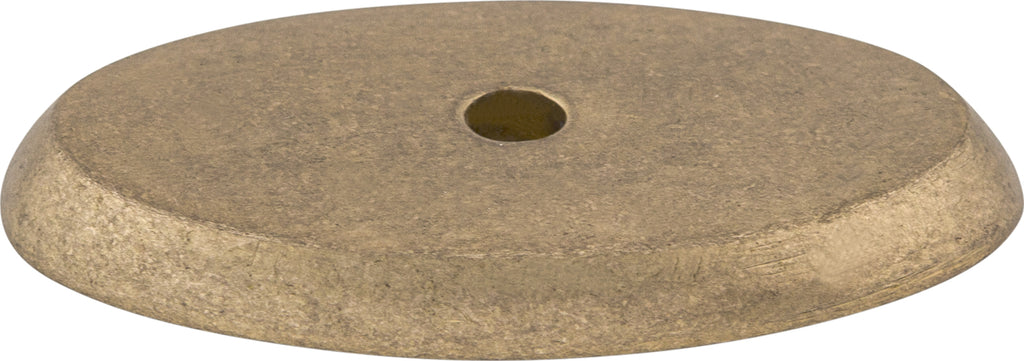 Top Knobs Aspen Backplates Series 1-3/4"L Oval, Light Bronze