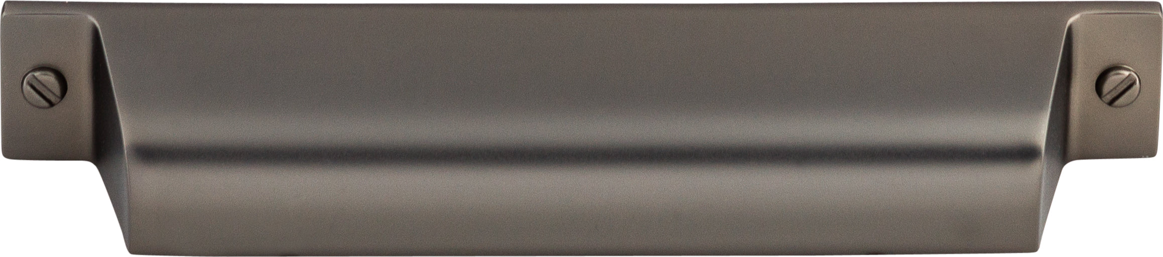 Top Knobs Channing Series 5"(127mm) CC Cup Pull, Ash Gray