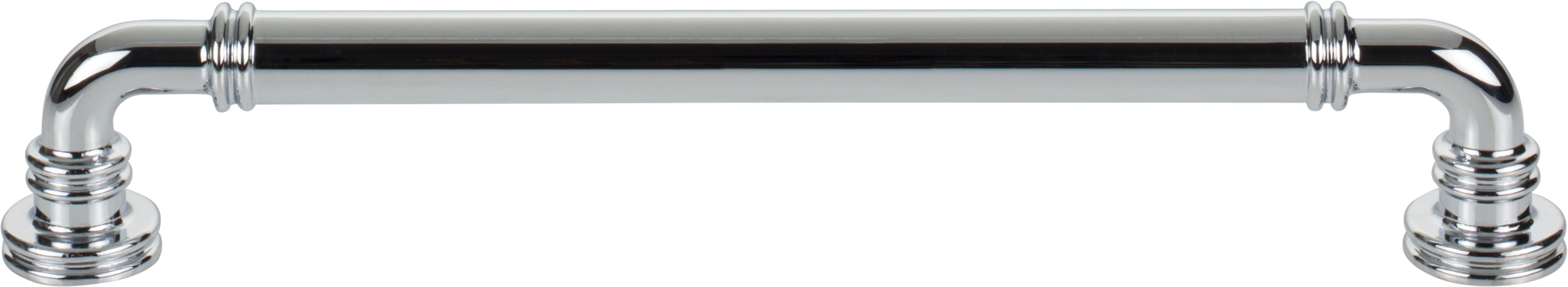 Top Knobs Cranford Series 7-9/16"(192mm) CC Pull, Polished Chrome