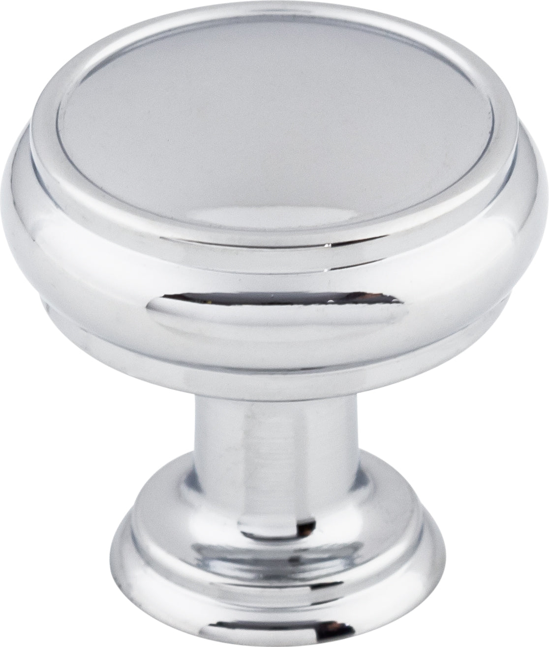 Top Knobs Eden Series 1-3/16"L Knob, Polished Chrome