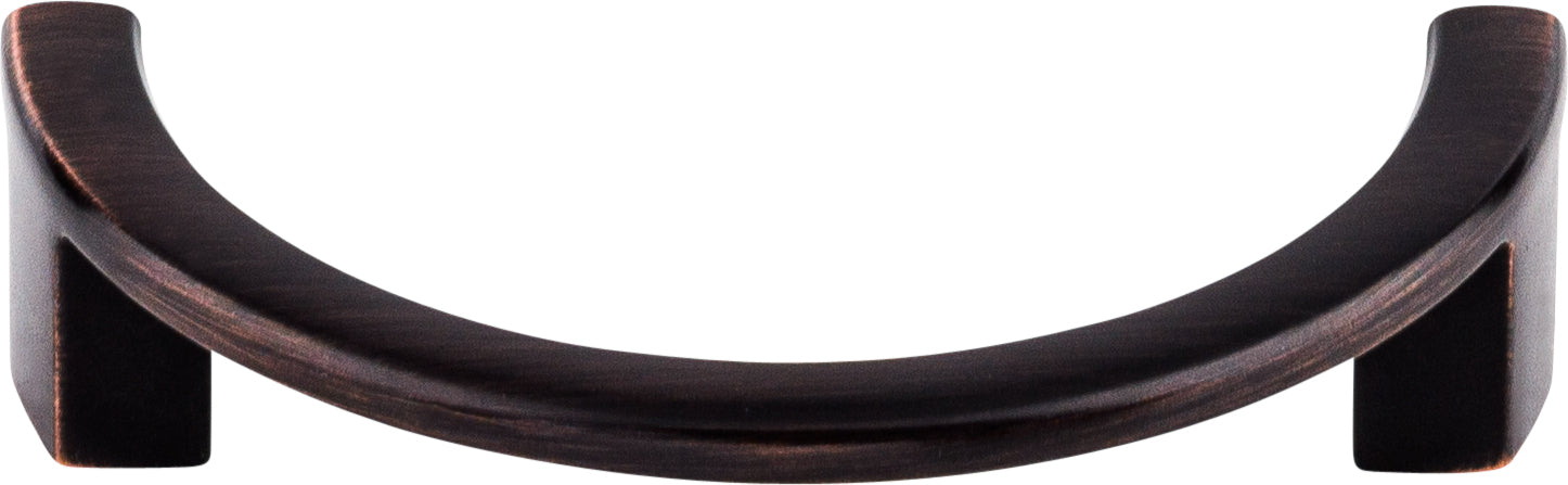 Top Knobs Half Circle Series 3-1/2"(89mm) CC Pull, Tuscan Bronze